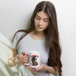 Feeding Time Glossy Ceramic Mug